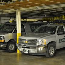 Clark Inc. Fleet Trucks